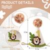 Lion Theme First Birthday Crown - Wild One Jungle Safari Decoration for Boys view 4