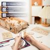 ROKR Miniature Pinball Machine-3D Wooden Puzzles for Adults-DIY Wood Model Kits for Adults-Toy Gifts for Ages 14 and Up view 3