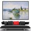 DIY Oil Painting Kit,The Seine at lavacourt Painting by Claude Monet DIY Oil Painting Paint by Number Kits view 3
