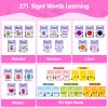 QuTZ ABC Flash Cards for Toddlers 2-4, Autism Toys, Speech Therapy Educational Cards with 272 Words for Boys and Girls view 2