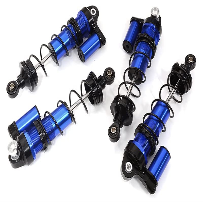 Integy Billet Machined Piggyback Shock Set for Team Associated DR10 Drag Race Car RTR