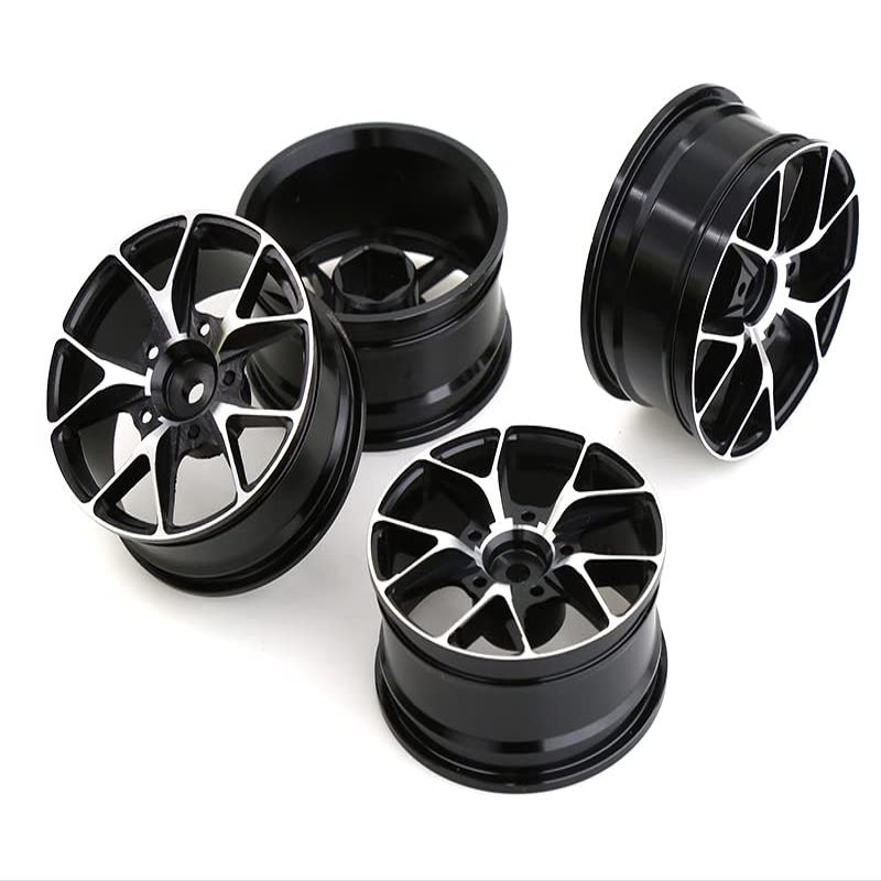 Integy 10 Spoke Alloy Wheel Set (4) for 1/10 On-Road Touring W=26mm