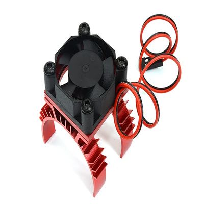 Integy Motor Heatsink w/Cooling Fan 30x30mm for 540/550 Size Motor w/ 36mm O.D.