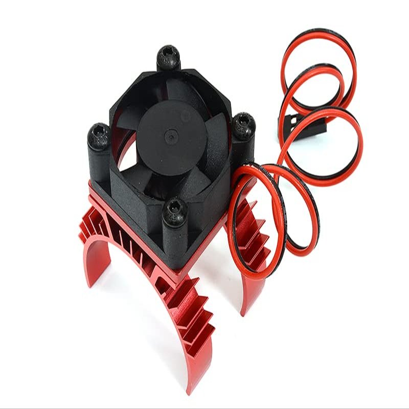 Integy Motor Heatsink w/Cooling Fan 30x30mm for 540/550 Size Motor w/ 36mm O.D.