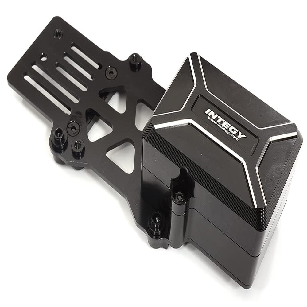 Integy Alloy Receiver Box w/ESC Mounting Plate for Losi 1/8 LMT 1.0 4WD Monster Truck