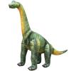 Jet Creations Brachiosaurus Inflatable 49" L x 36" H  Earthy Green Dinosaur Toy & Gift for Kids Ages 3+, Jurassic Party, Thanksgiving & Christmas Decorations, Winter Holiday Home Decor, 1 Pack view 1