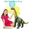 Jet Creations Brachiosaurus Inflatable 49" L x 36" H  Earthy Green Dinosaur Toy & Gift for Kids Ages 3+, Jurassic Party, Thanksgiving & Christmas Decorations, Winter Holiday Home Decor, 1 Pack view 4