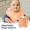 Tiny Twinkle Roundabout Drool Bibs 3 Pack - 360 Rotating Waterproof and Absorbent Teething Baby Bibs (Light Natural Set 3-Pack) view 3