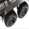 Integy Machined Alloy Flatbed Dual Axle Car Trailer Kit for 1/10 Scale RC 710x455x137mm view 2