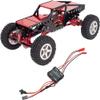 Complete Alloy Conversion Kit w/Roll Cage, Servo, ESC, Motor for Axial SCX24 C10 view 1
