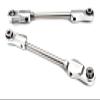 Billet Machined Front Upper Suspension Linkages for Traxxas 1/10 Hoss 4X4 3643 view 1