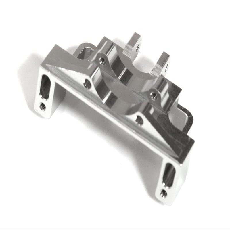 Billet Machined Silver Servo Mount for Axial 1/24 SCX24 Rock Crawler
