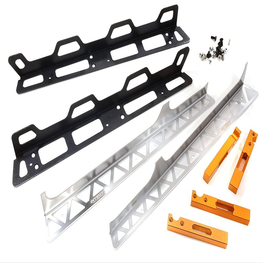 Billet Machined Rock Rails for Axial SCX6 Crawler - Orange 250003
