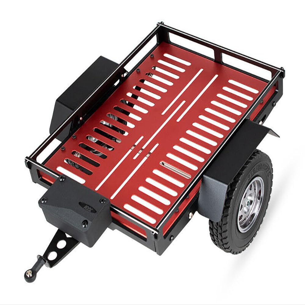 Integy Realistic Leaf Spring 1/10 Size Low Side Trailer 285x210x100mm for Scale Crawler