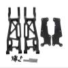 Alloy Machined Front Suspension Arm Set for Traxxas 1/8 Sledge 4WD 9530 9531 view 1