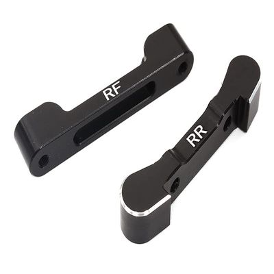 Integy Machined Rear Pivot Blocks 3.5 Degree Toe for Losi 1/10 2WD 22S Drag - Black