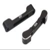 Integy Machined Rear Pivot Blocks 3.5 Degree Toe for Losi 1/10 2WD 22S Drag - Black view 1