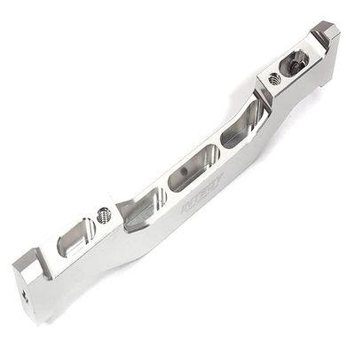 Silver Billet Machined Transmission Case Brace for Axial 1/6 Scale SCX6 252013