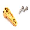 Integy Gold Billet Machined Alloy Servo Horn 25T for Futaba Servos (r = 16mm, 20mm) view 1