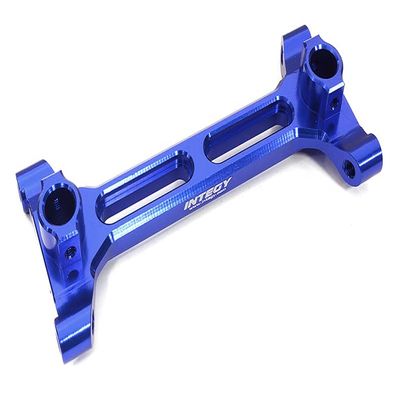 Blue Billet Machined Rear Shock Tower Brace for Axial 1/6 Scale SCX6 251009