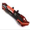 Red Realistic Front Alloy Bumper w/LED for Traxxas TRX-4 w/ 43mm Mount view 1