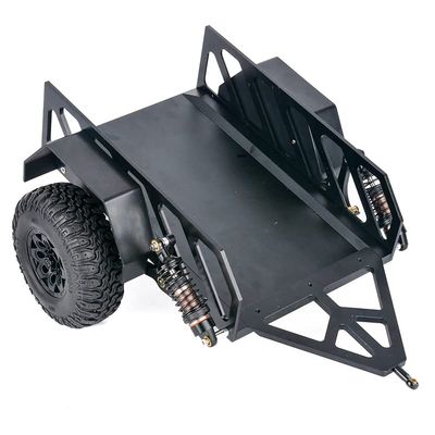 Integy Realistic 1/10 Size Utility Box Trailer for Scale Crawler Truck 329x250x140mm