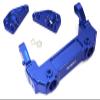 Blue Billet Machined Front Bumper & Body Mounts for Axial SCX6 1/6 Scale 251008 view 1