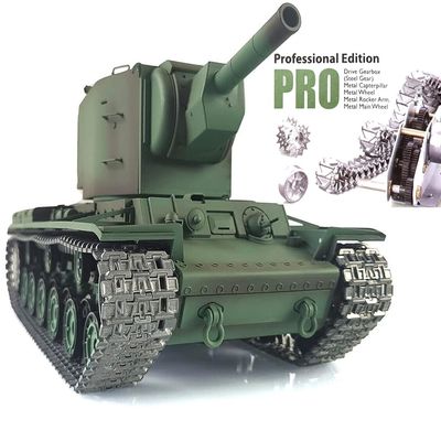 Integy 1/16 Scale Russian KV-2 Heavy Tank,RC Model HL3949-1Pro 7.0