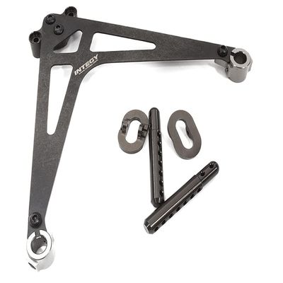 Integy Billet Machined Rear Body Posts & Mount Set for Losi 1/10 22S Drag