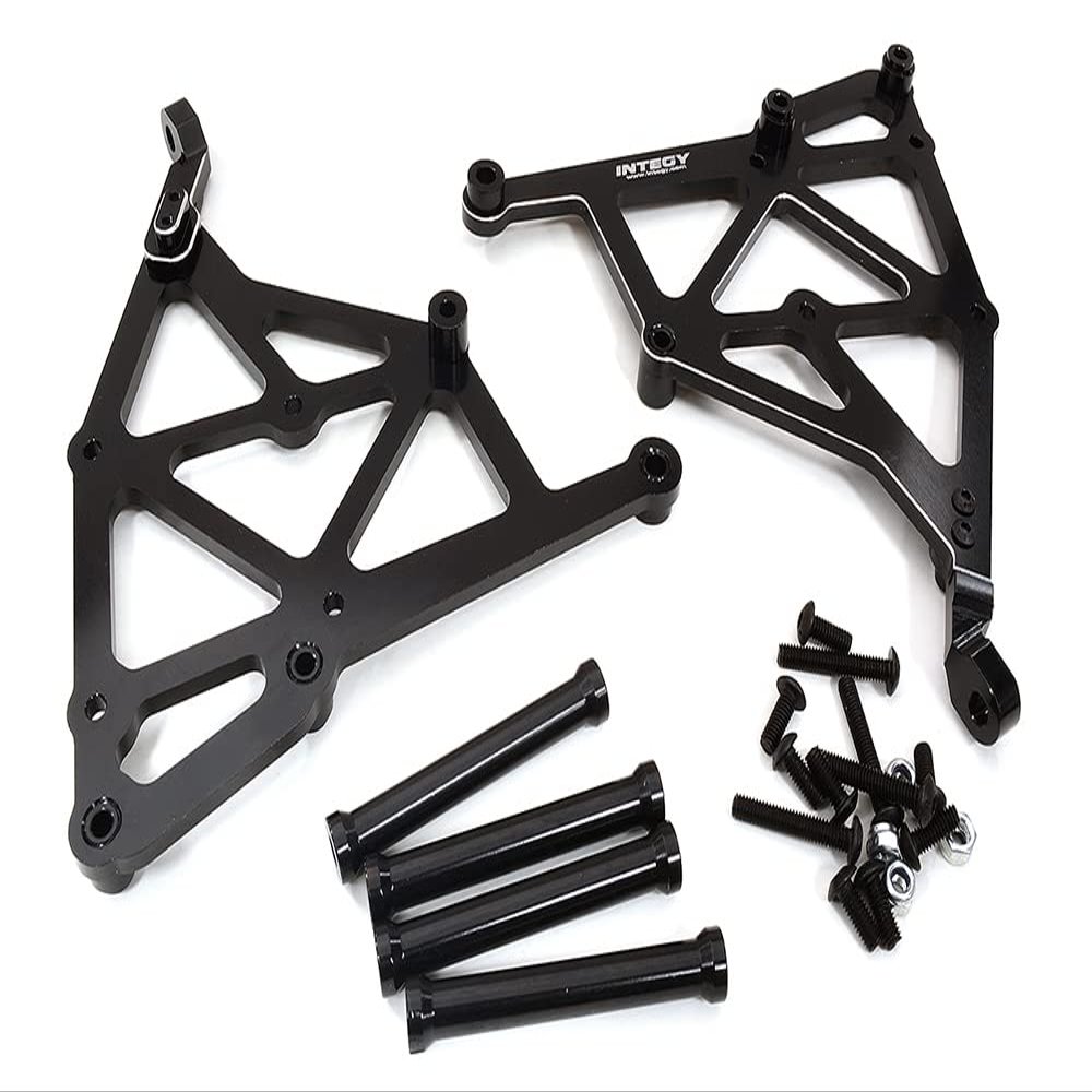 Integy Black Billet Machined Wing Mount Upgrade for Losi 1/5 Desert Buggy XL-E & 2.0