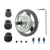 Clutch Assembly w/ 52T Metal Spur & 15/17/19T Pinions for Traxxas 1/10 Slash 4X4 view 1