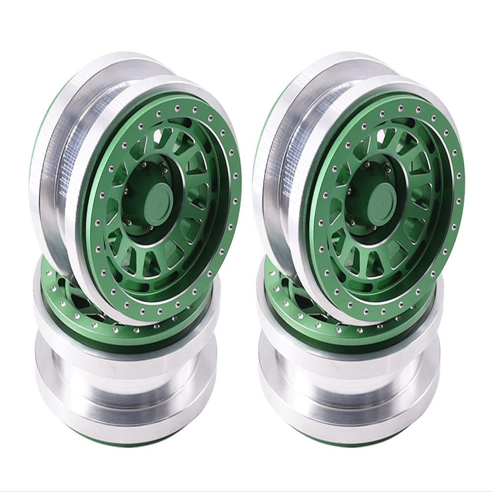 Alloy Machined Wheel Set (4) for Axial SCX6 45001