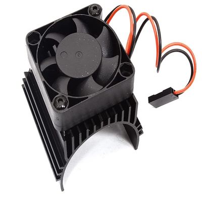 Integy Motor Heatsink w/Cooling Fan 40x40mm for Brushless Motor 4074/4274/1515 Size