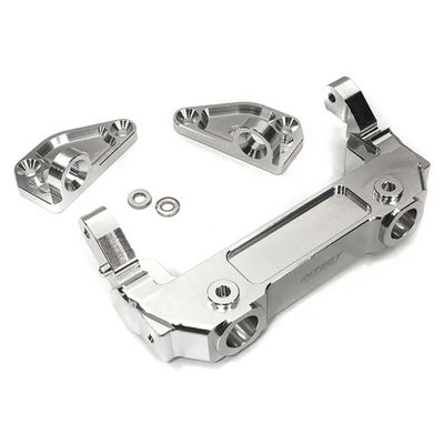 Silver Front Bumper & Body Mounts for Axial SCX6 1/6 Scale RC Crawler 251008