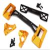 Alloy Machined Rear Body Mount Set for Traxxas 1/8 Sledge 4WD - Orange 9515 view 1