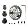 Clutch Assembly w/ 50T Metal Spur & 15/17/19T Pinions for Traxxas 1/10 Slash 4X4 view 1