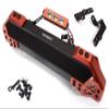 Red Metal Front Bumper Upgrade with LED Lights for Traxxas X-Maxx 4X4 view 1