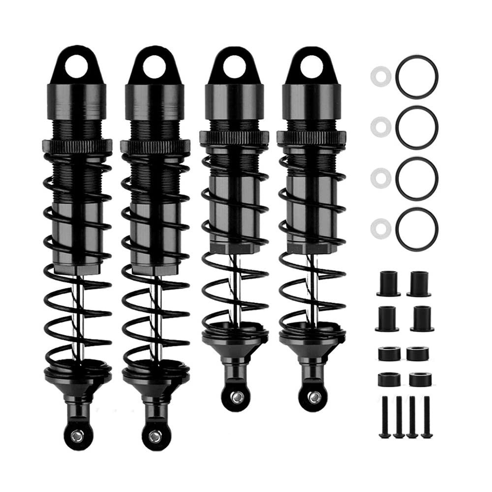 Machined Shock Absorber Set (4) for Traxxas 1/8 Scale Sledge Buggy 9660 9661