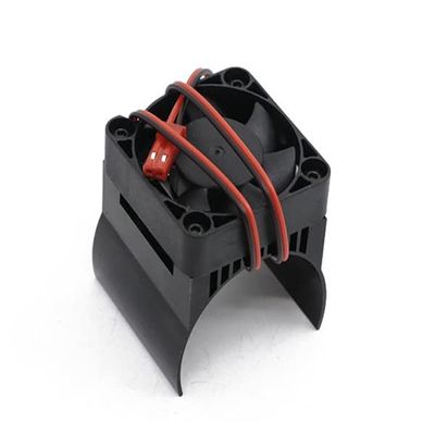 Integy 42mm Motor Heatsink+40x40mm Cooling Fan for 1/10 Summit & E-Revo w/ 4047 Motor