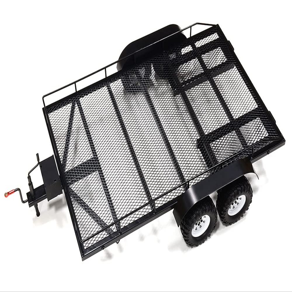 Integy Machined Alloy Flatbed Dual Axle Car Trailer Kit for 1/10 Scale RC 710x455x137mm