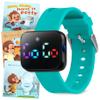 Potty Training Watch for Kids V2  A Water Resistant Potty Reminder Device for Boys & Girls to Train Your Toddler with Fun/Musical & Vibration Interval Reminder with Potty Training eBook (Turquoise) view 1