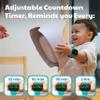 Potty Training Watch for Kids V2  A Water Resistant Potty Reminder Device for Boys & Girls to Train Your Toddler with Fun/Musical & Vibration Interval Reminder with Potty Training eBook (Turquoise) view 4