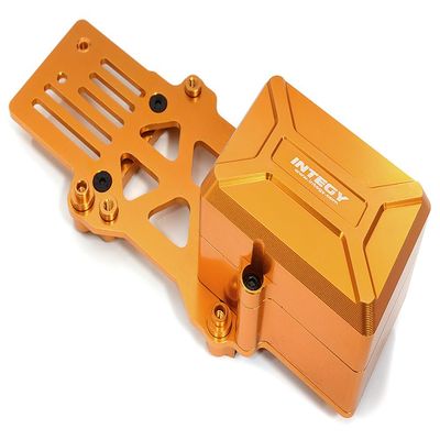 Integy Alloy Receiver Box w/ESC Mounting Plate for Losi 1/8 LMT 1.0 4WD Monster Truck