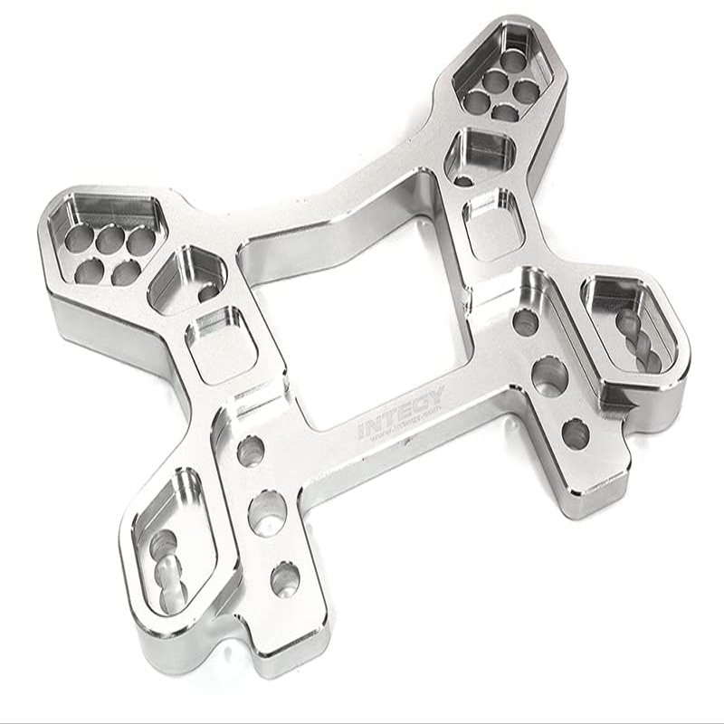 Integy Silver Front Shock Tower Upgrade for Losi DBXL-E 2.0 1/5 Scale 4WD