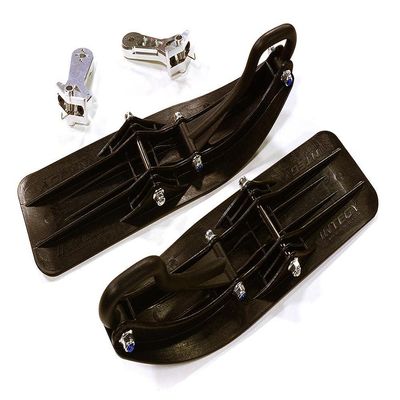 Integy Silver Front Sled Attachment Conversion Kit for Losi 1/5 DBXL-E 2.0 4WD(for RWD)
