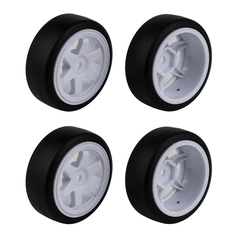 Team Associated Reflex 14R Hoonitruck Wheels and Tires, Drift, ASC21592