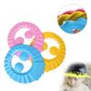 1Pieces Baby Shower Cap, Soft Adjustable Bathing Wash Hair Shield For Baby Color Randomiy view 3