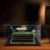 Acrylic Display Case for Ideas Typewriter 21327 Building Kit with Customized Designbackground. Assemble Display Case for Collectibles,Dust-Free,Clear.(13.812.27.9 inch;353120 cm) view 1