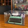Acrylic Display Case for Ideas Typewriter 21327 Building Kit with Customized Designbackground. Assemble Display Case for Collectibles,Dust-Free,Clear.(13.812.27.9 inch;353120 cm) view 3