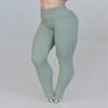 Fremego 1/6 Scale Female Clothes,Stretch Zipper Top Leggings Costume Tight Coat Pants Trousers Outfit Clothing for 12inch PH TBL JO Female Action Figure (Green Pant) view 2